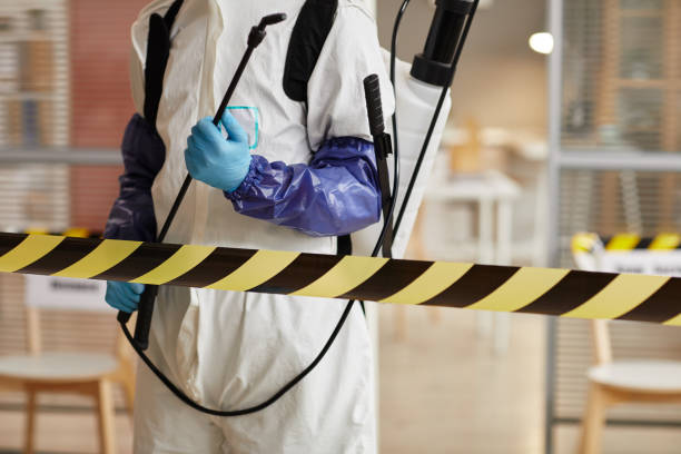 Professional Blood Cleanup technician working in Oceano, CA